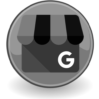 iconos grises con fondo